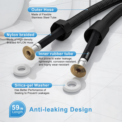ANA EGO leak-proof hose promises lasting performance during daily use.