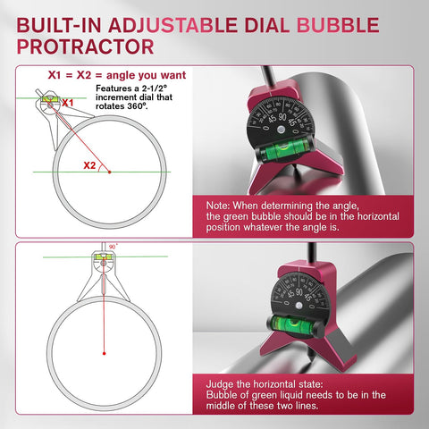 Anblak tool adapts to pipes from 1.5 to 6 inches in diameter.