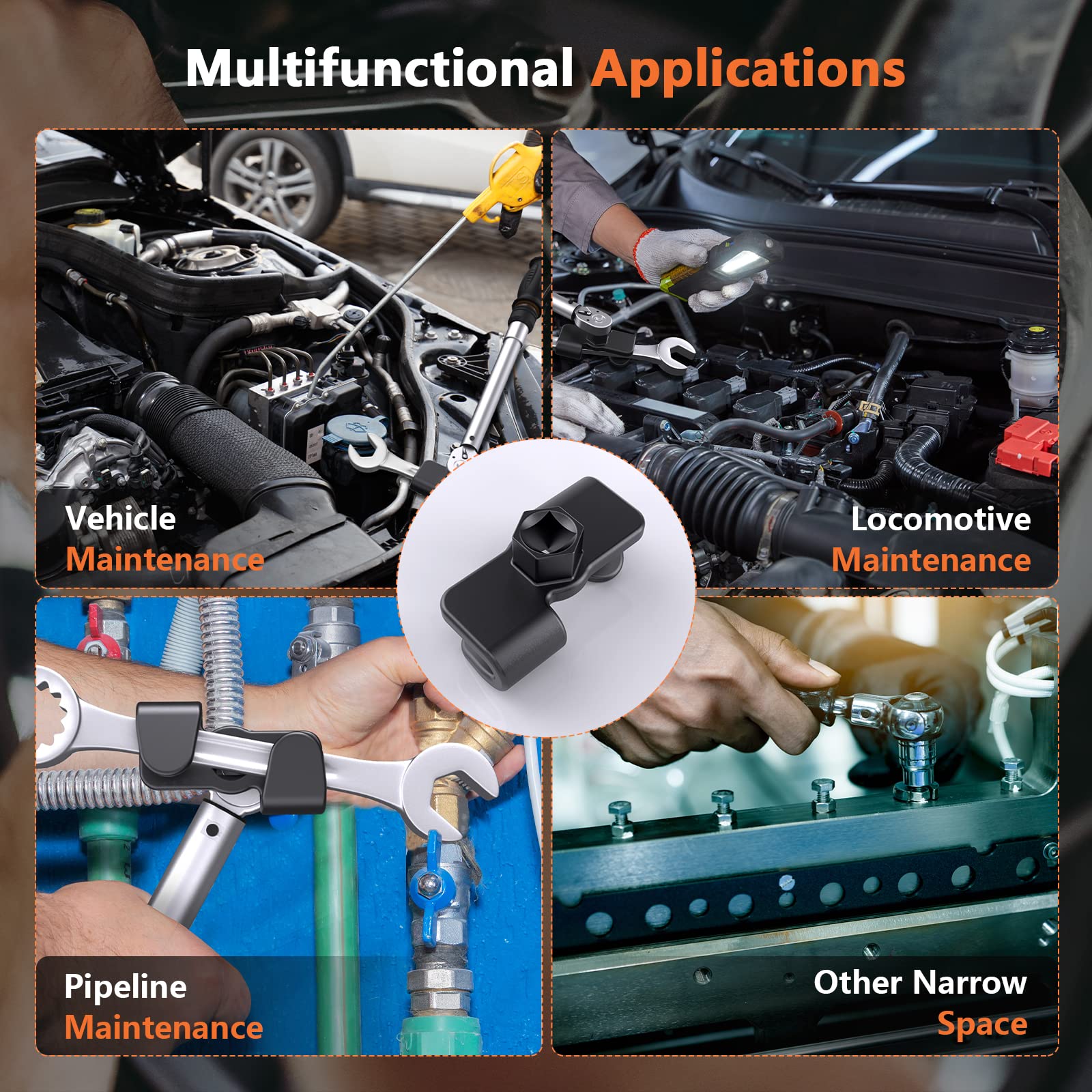 Anblak universal extender adds leverage without requiring specialized tools.