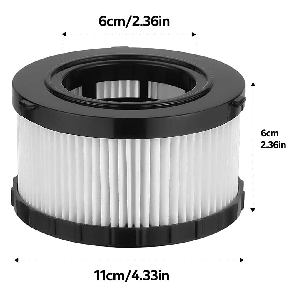 ANBOO DC5151H filter pleated detail captures dust efficiently in workshops.