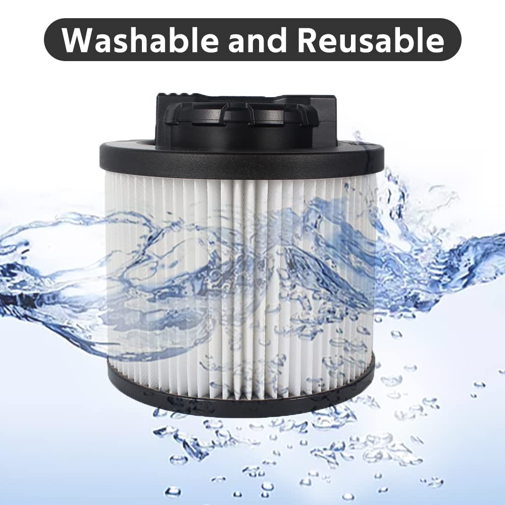 ANBOO DXVC4001 filter in DEWALT DXV series to reduce dust.