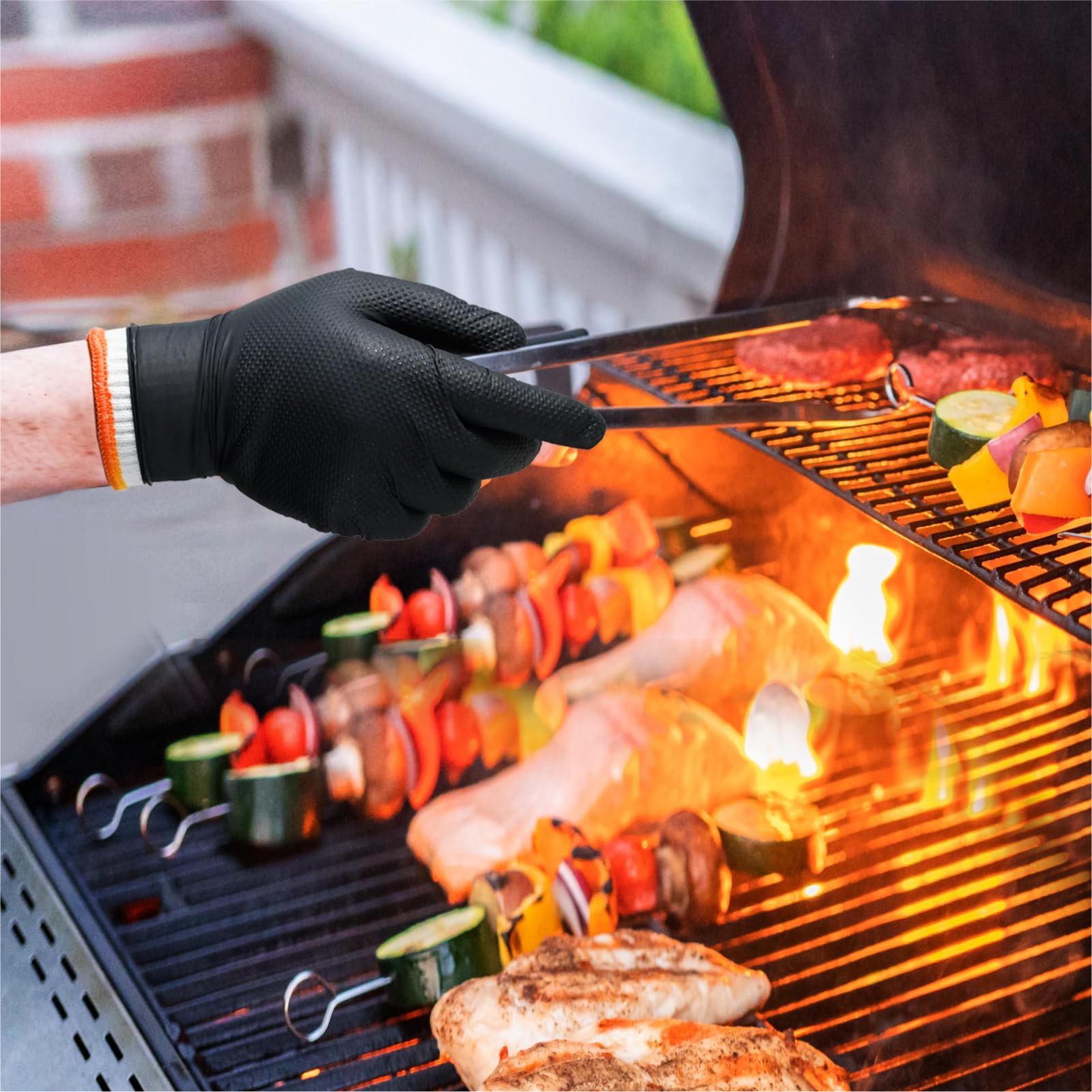 ANBOSON BBQ gloves XL size ready for larger hands