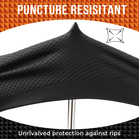 ANBOSON latex-free nitrile gloves packaging highlighting latex-free safety