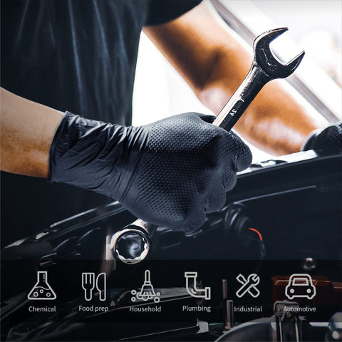 ANBOSON disposable gloves for lab, kitchen, and salon environments