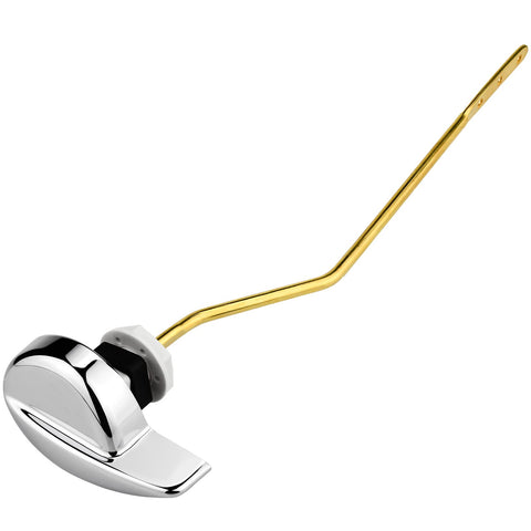 Ancable toilet handle replacement kit closeup showing durable copper and zinc alloy construction.