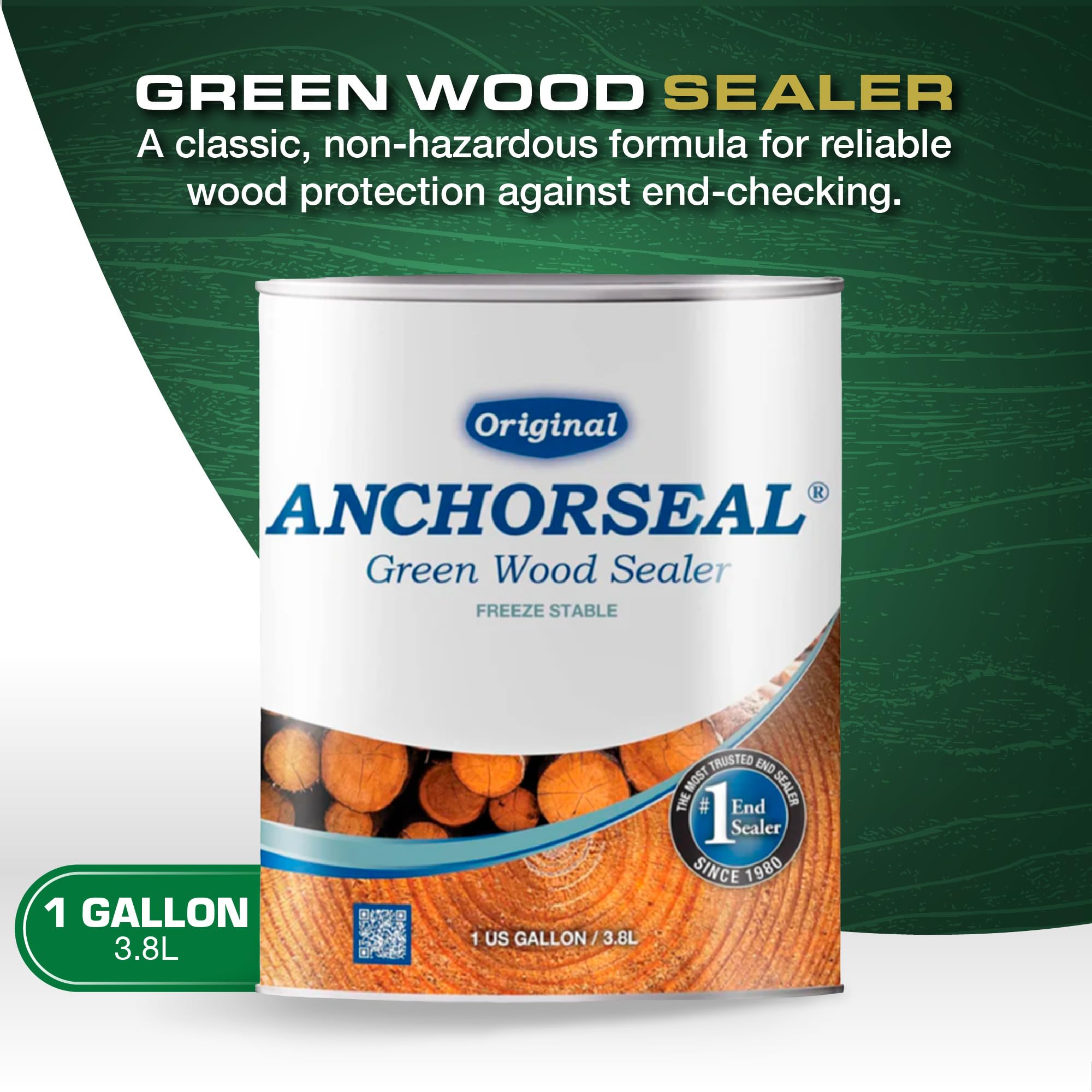 Anchorseal Classic end sealer brush application for even coating on ends.