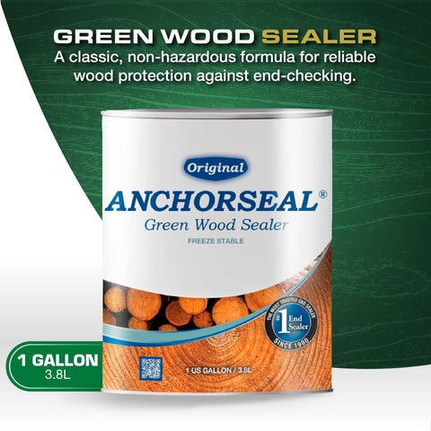 Anchorseal Classic end sealer brush application for even coating on ends.