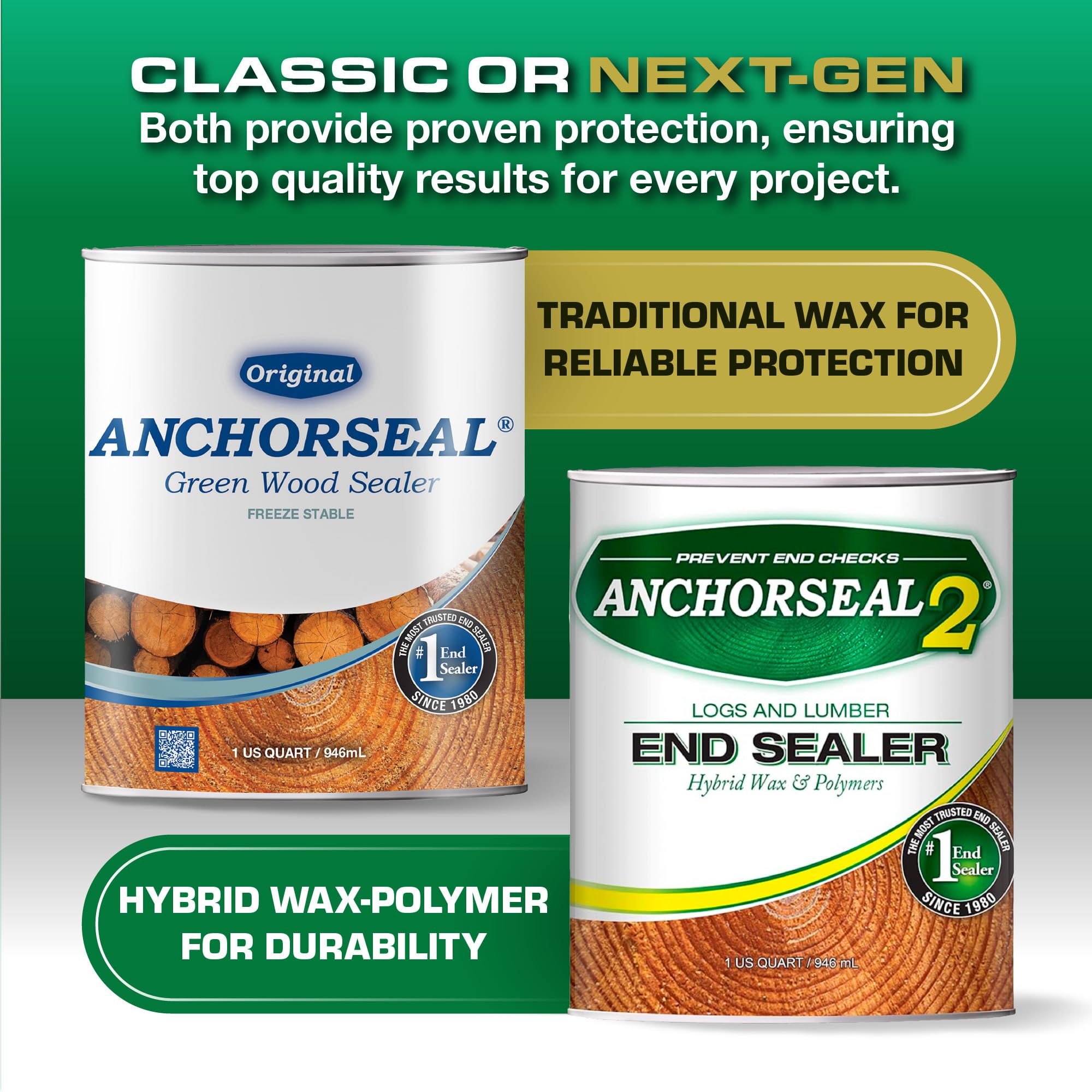 ANCHORSEAL Classic insect protection during storage helps protect lumber