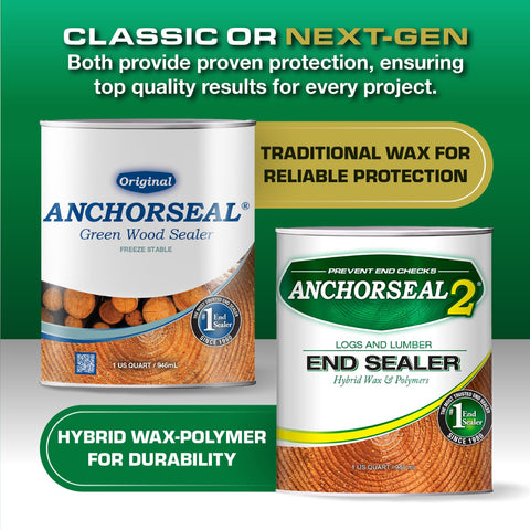 ANCHORSEAL Classic insect protection during storage helps protect lumber