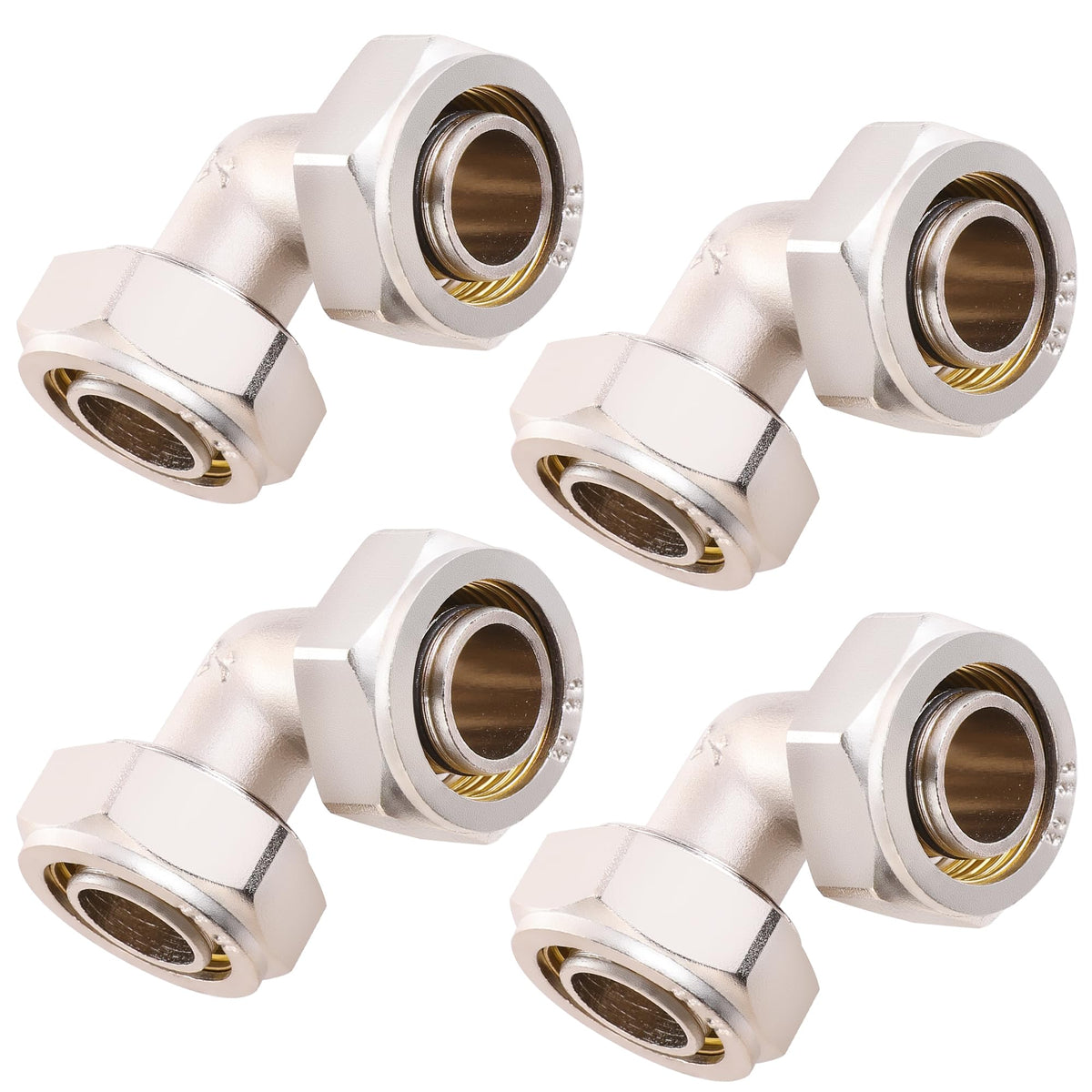 ANCIMOON 34in elbow fitting pack for reliable shop air piping connections in tight spaces.