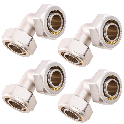 ANCIMOON 34in elbow fitting pack for reliable shop air piping connections in tight spaces.