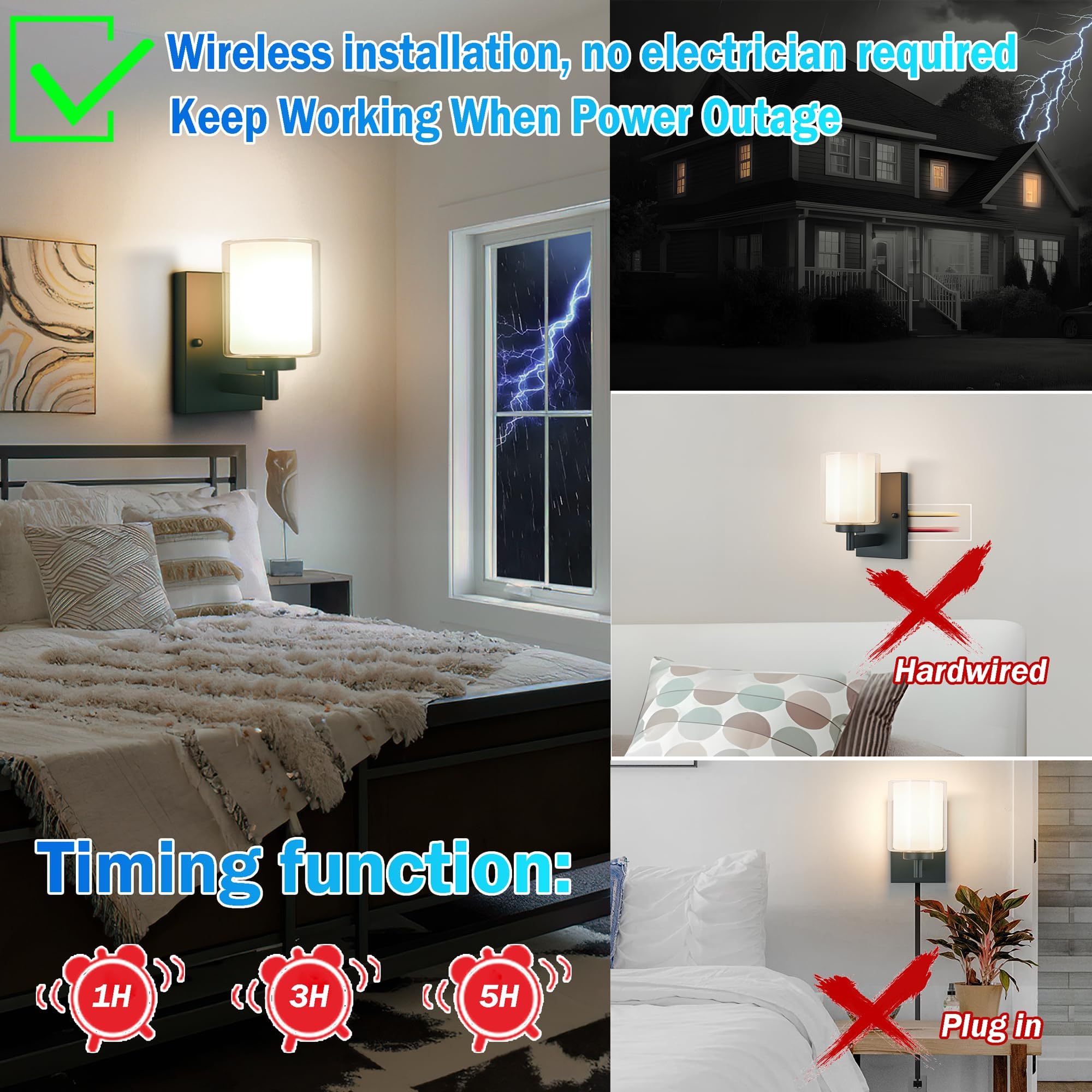 andachetg 5 brightness levels tailor ambient or task lighting
