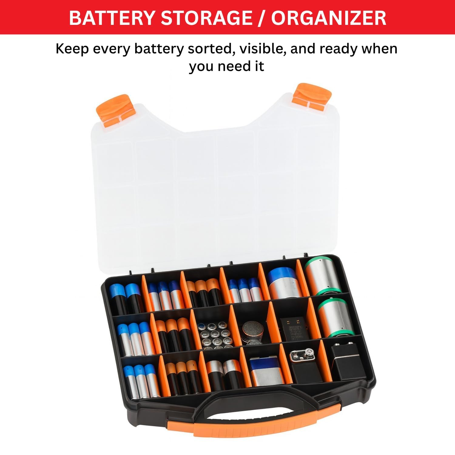 Andalus Tools Organizer Box two-pack suited for home, garage, and automotive projects.