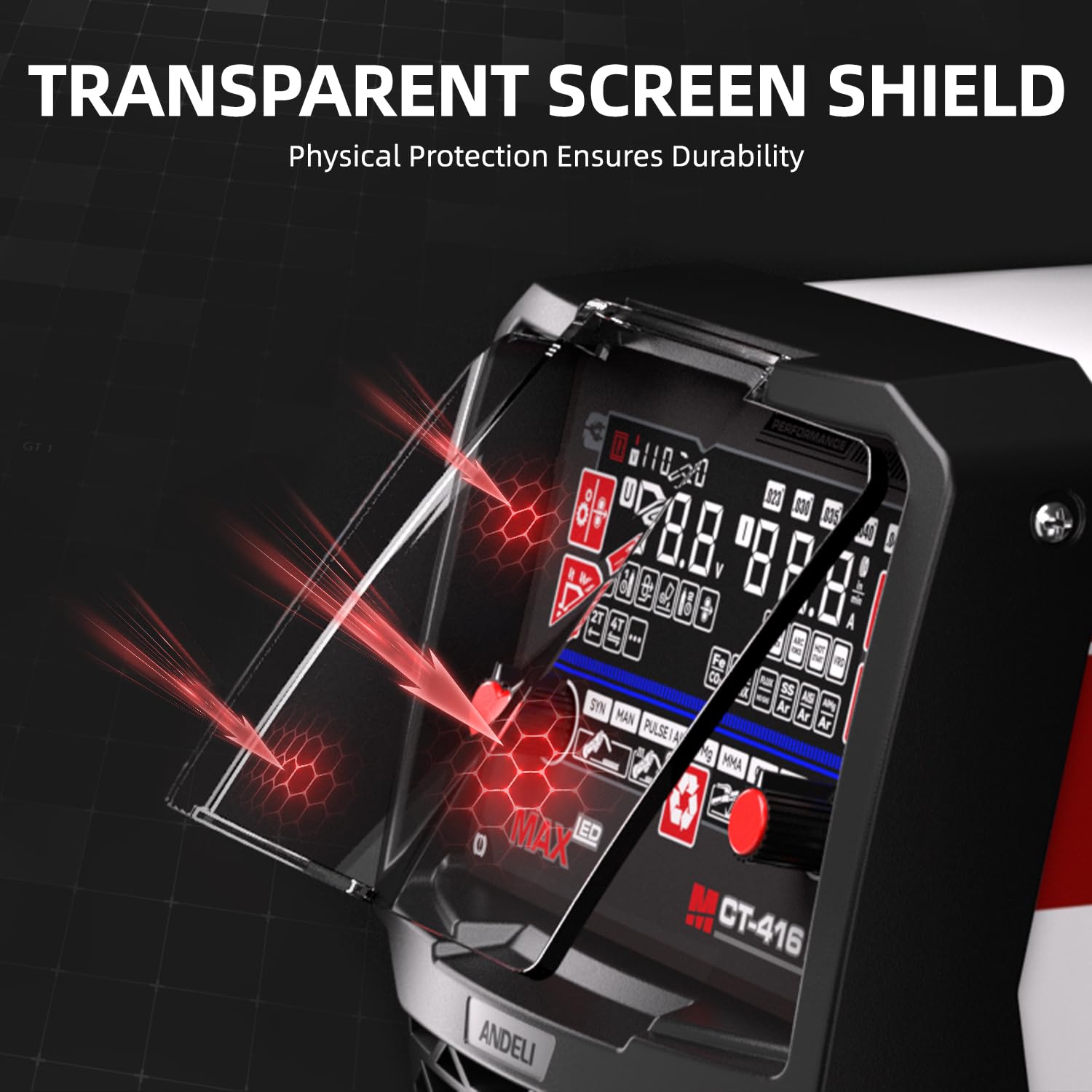 Andeli 6-in-1 welder supports multiple welding modes for diverse projects.