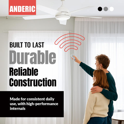 Anderic RRTX012 reversible airflow for seasonal comfort