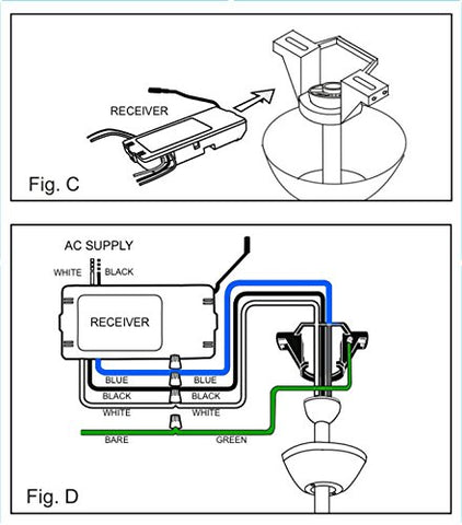 UC7067FMRX demonstrates remote compatibility for flexible ceiling fan control.