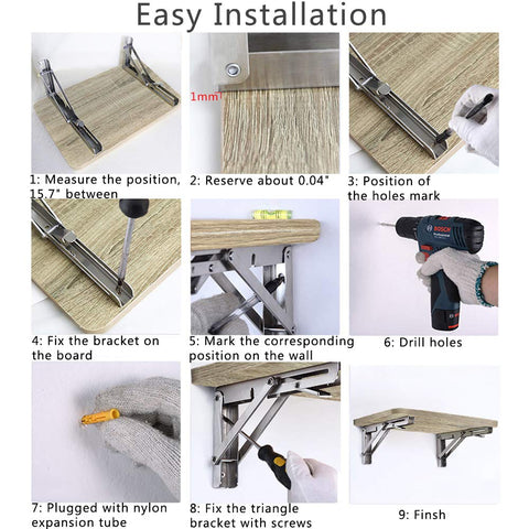 ANDICEQY kitchen shelf setup demonstrates space-saving organization