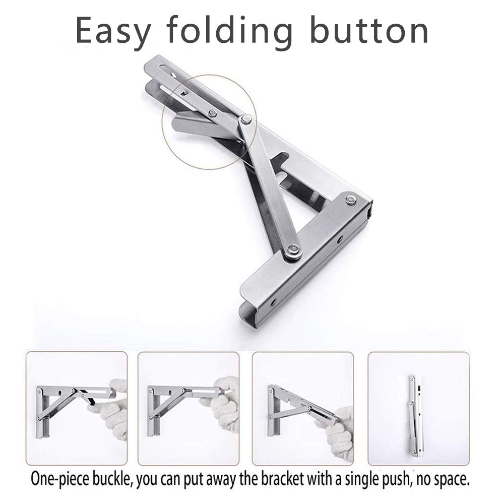 ANDICEQY packaging includes screws and anchors for quick installation
