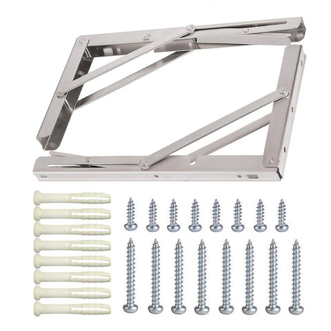ANDICEQY stainless steel bracket close-up shows durable, corrosion-resistant material