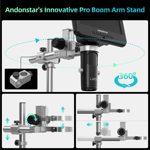 Andonstar extension base expands workspace and storage