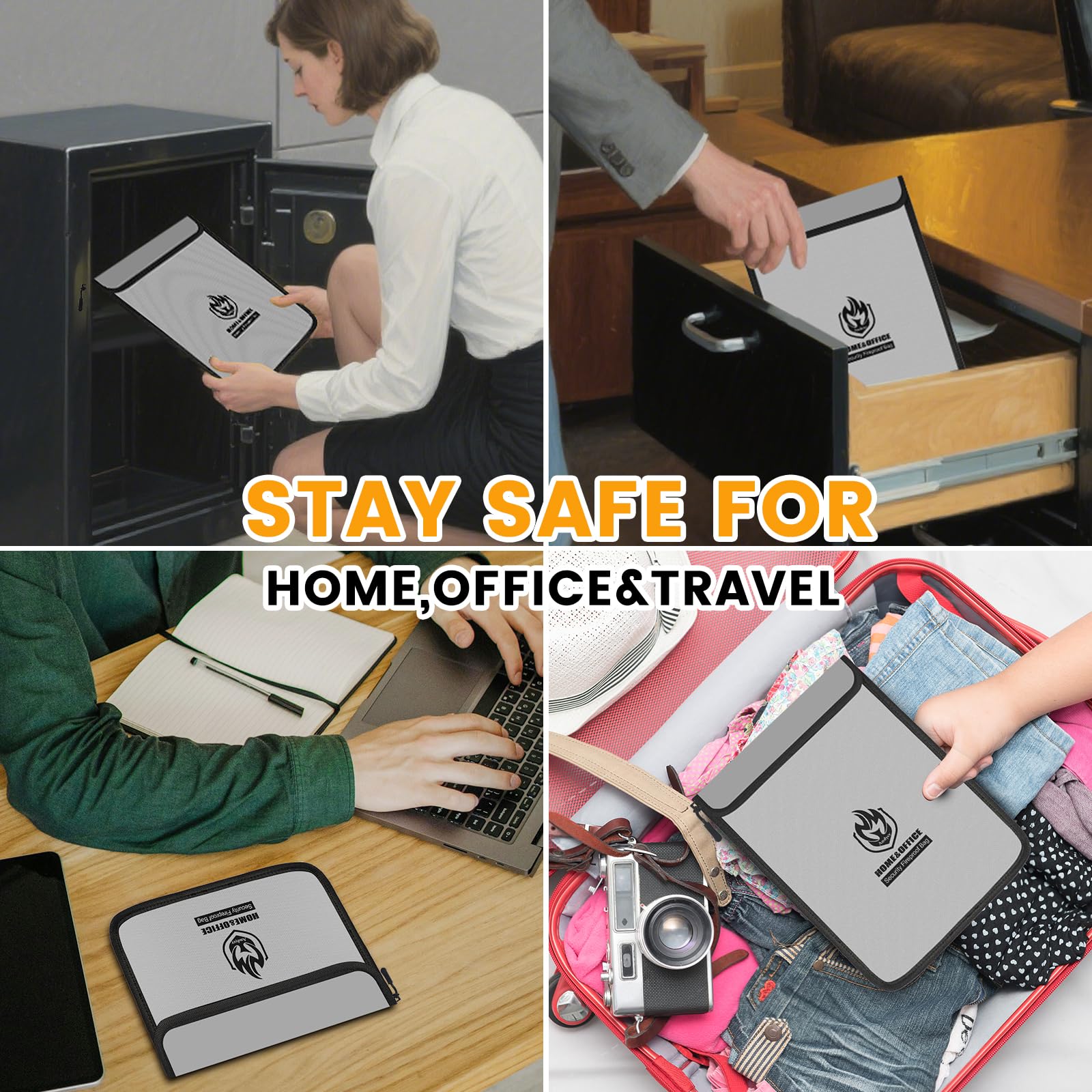 Andyer bags are lightweight and foldable for easy storage