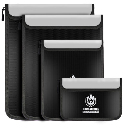 Andyer fireproof bag for legal size documents ready for emergency evacuation