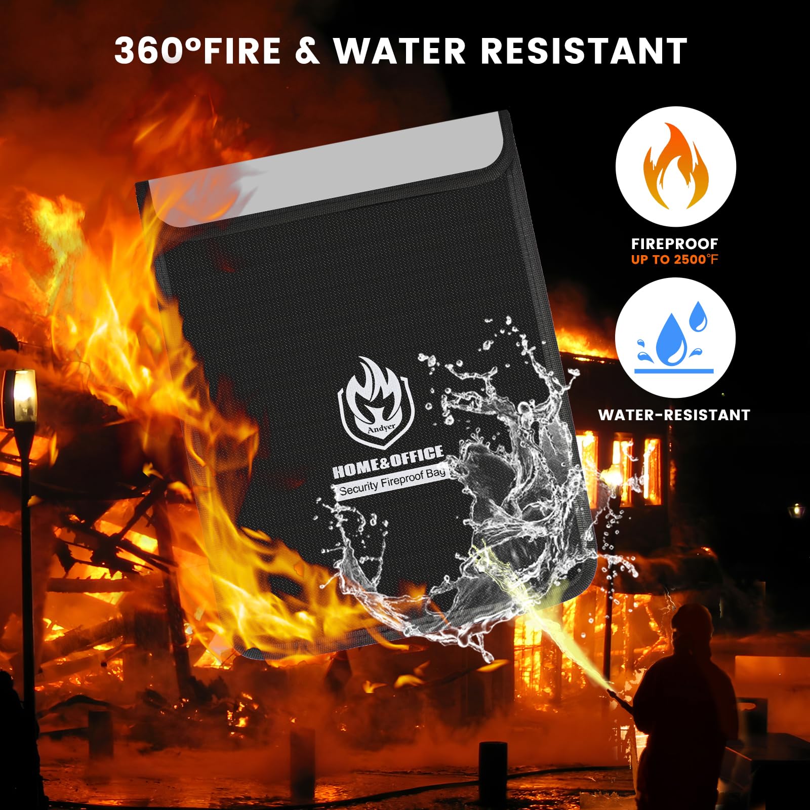 Andyer certificate envelope guards certificates in a waterproof pouch