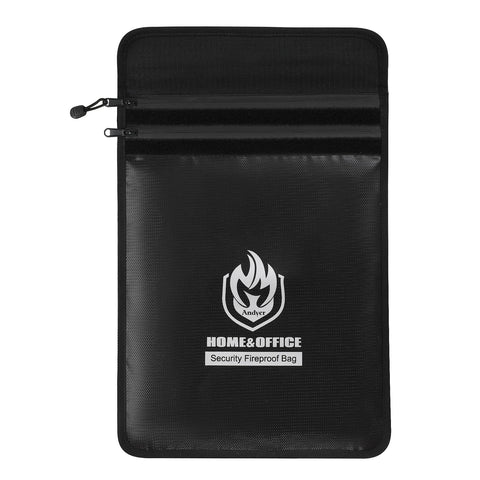 Andyer gift-worthy fireproof bag suited for family and emergencies.
