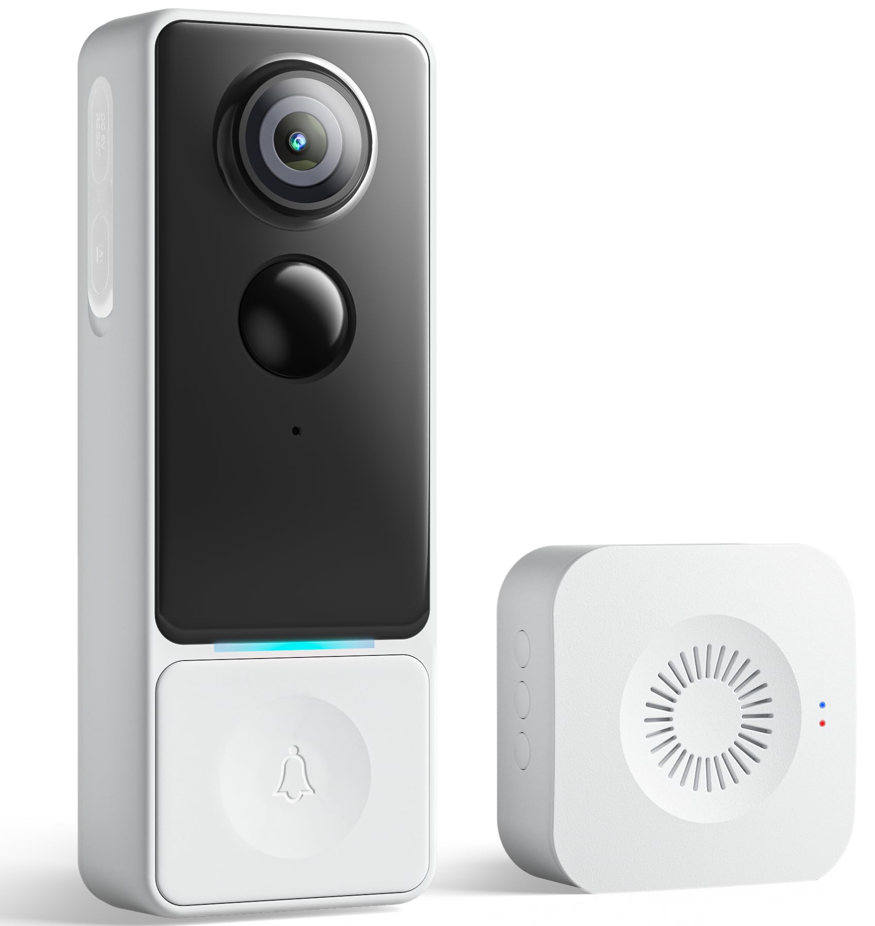 Andyssey 3MP doorbell night vision capturing the porch at night