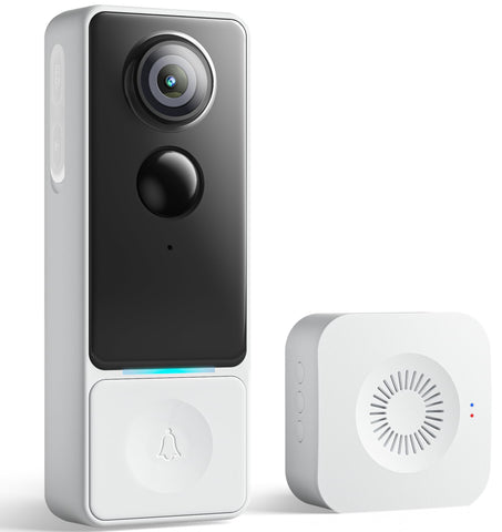 Andyssey 3MP doorbell night vision capturing the porch at night
