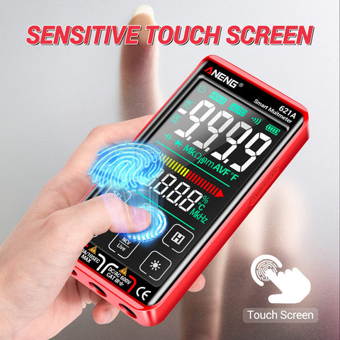 ANENG digital multimeter temperature measurement supports ambient readings