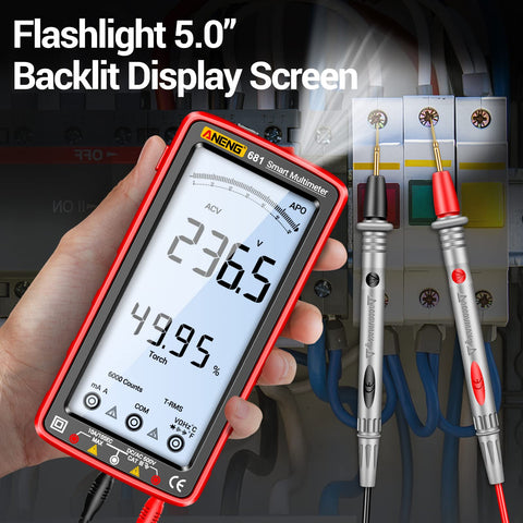 ANENG compact pocket-size meter fits in your tool belt
