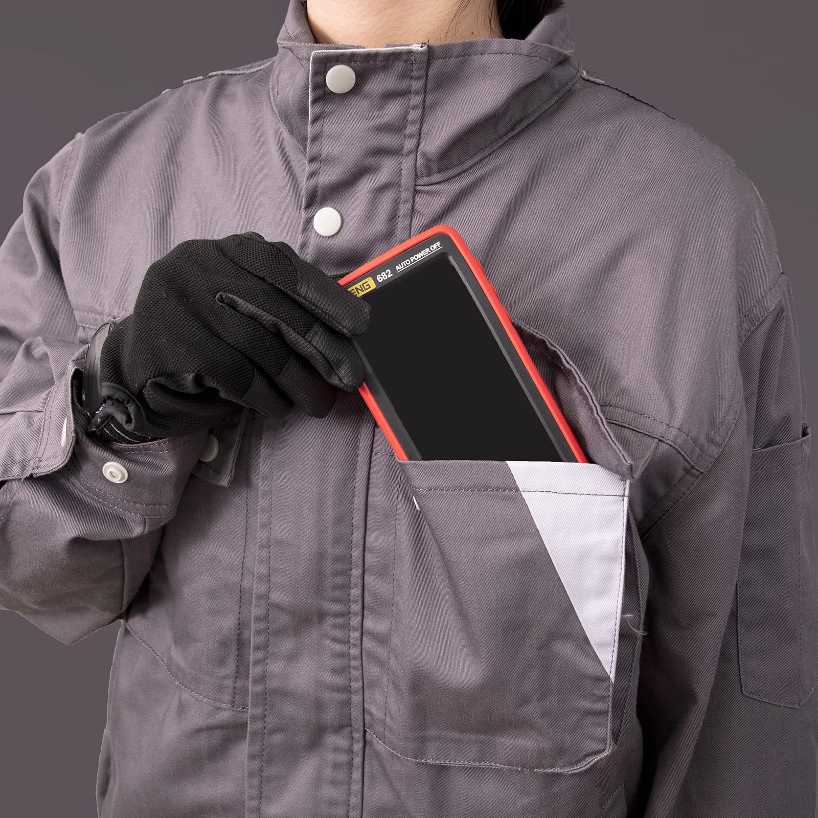 ANENG compact design fits in toolboxes for everyday electrical work.