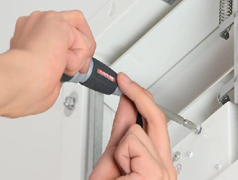 Detail of ANEX 72-gear ratchet mechanism improves efficiency