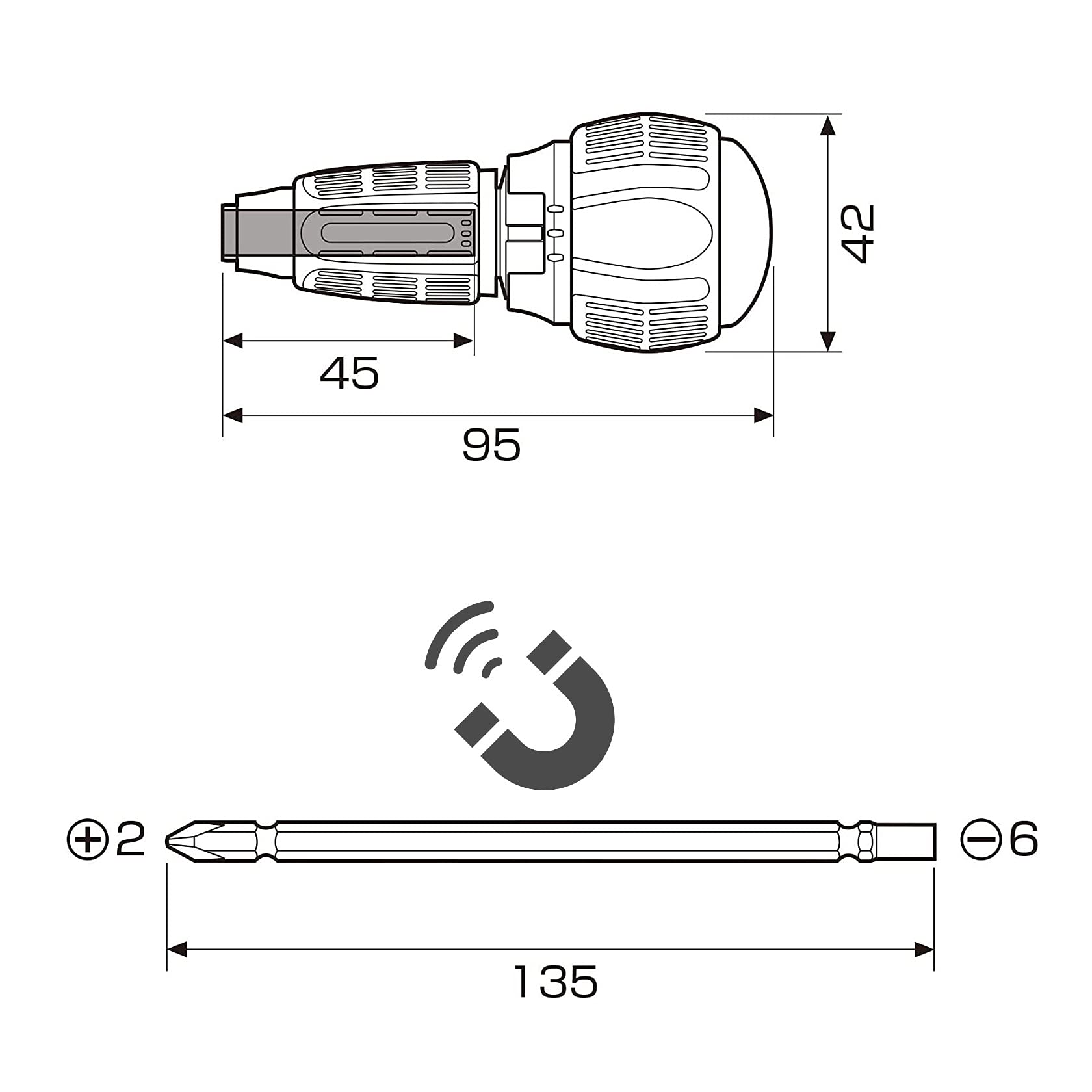 ANEX Made in Japan stamp indicating quality and durability