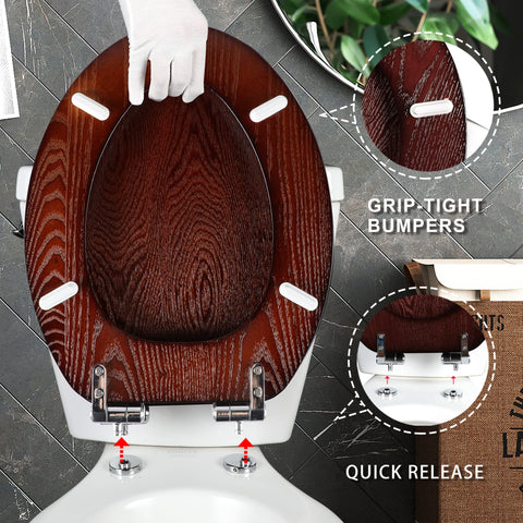 Angel Shield soft-close action demonstrates near-silent closing for calmer bathrooms.
