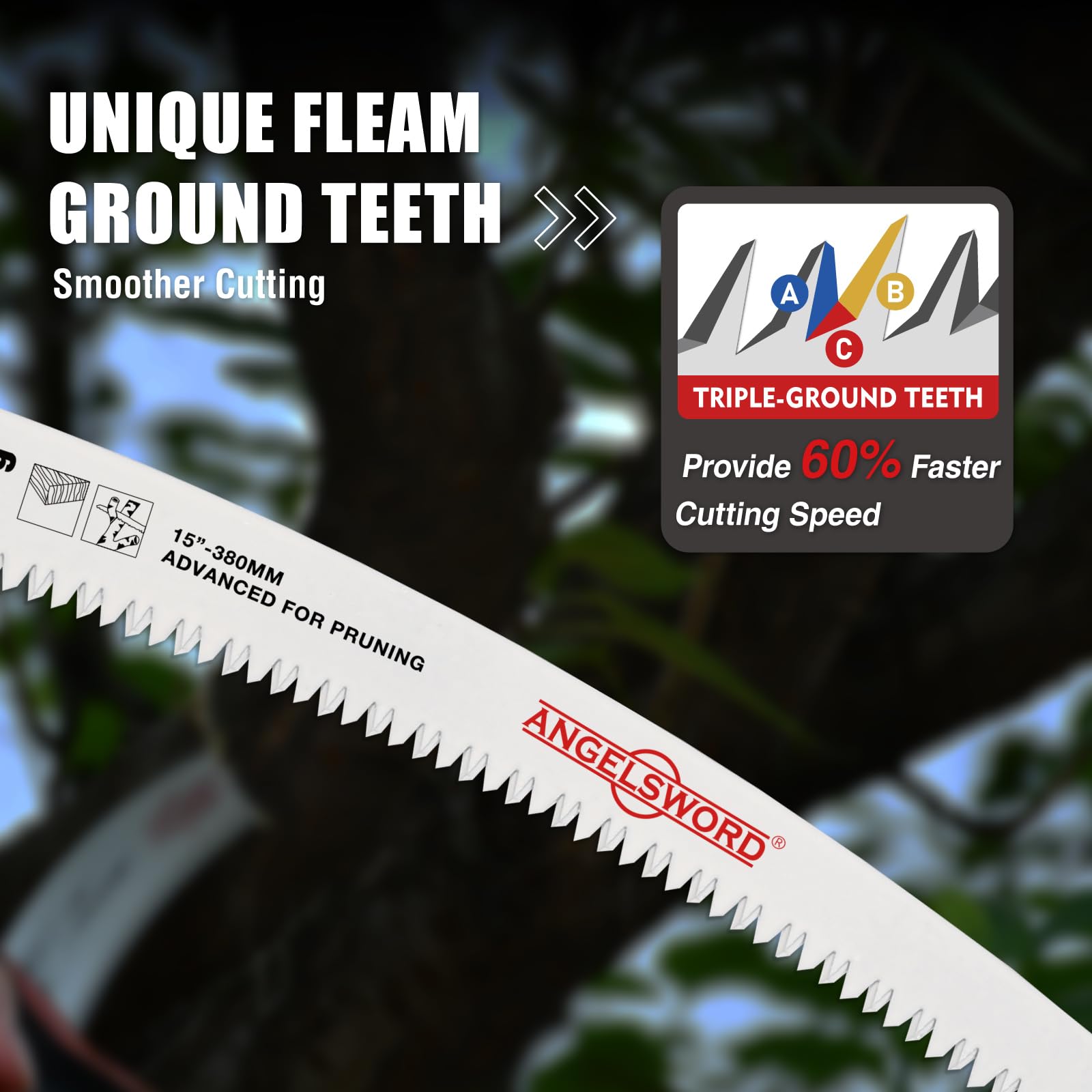 ANGELSWORD durable CR-V steel blades for long-lasting performance