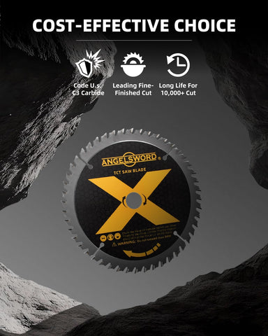 ANGELSWORD thin-kerf blade enables fast, low-waste cuts
