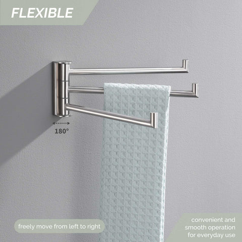 Angle Simple improves air circulation to help towels dry faster