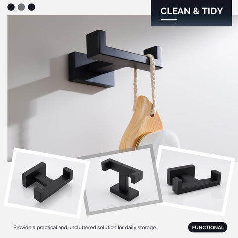 Angle Simple hardware pack with screws and anchors for quick mounting