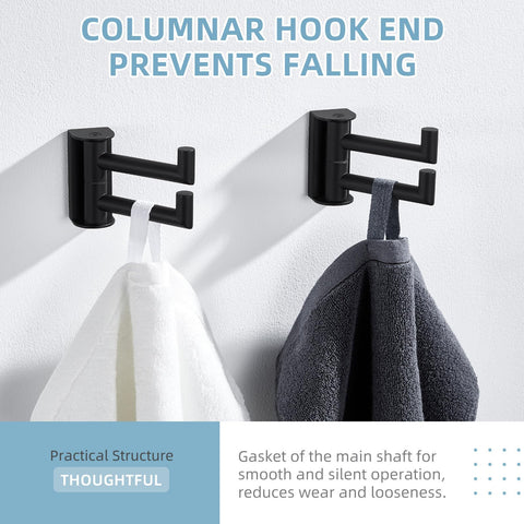 Angle Simple durable bathroom hook 304 stainless steel resists daily wear.