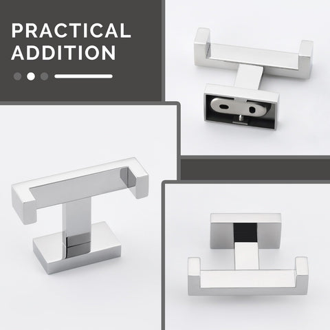 Angle Simple durable bathroom hook endures daily use and keeps towels off the floor.
