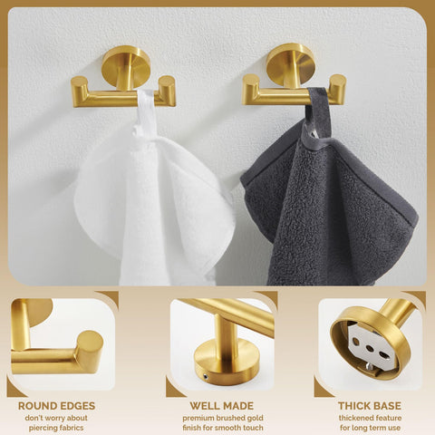 Angle Simple SUS304 durable towel hook ready for daily use
