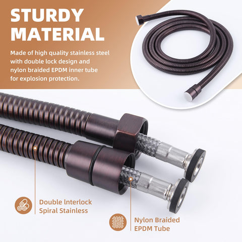 Angle Simple EPDM inner tube with nylon knit durability