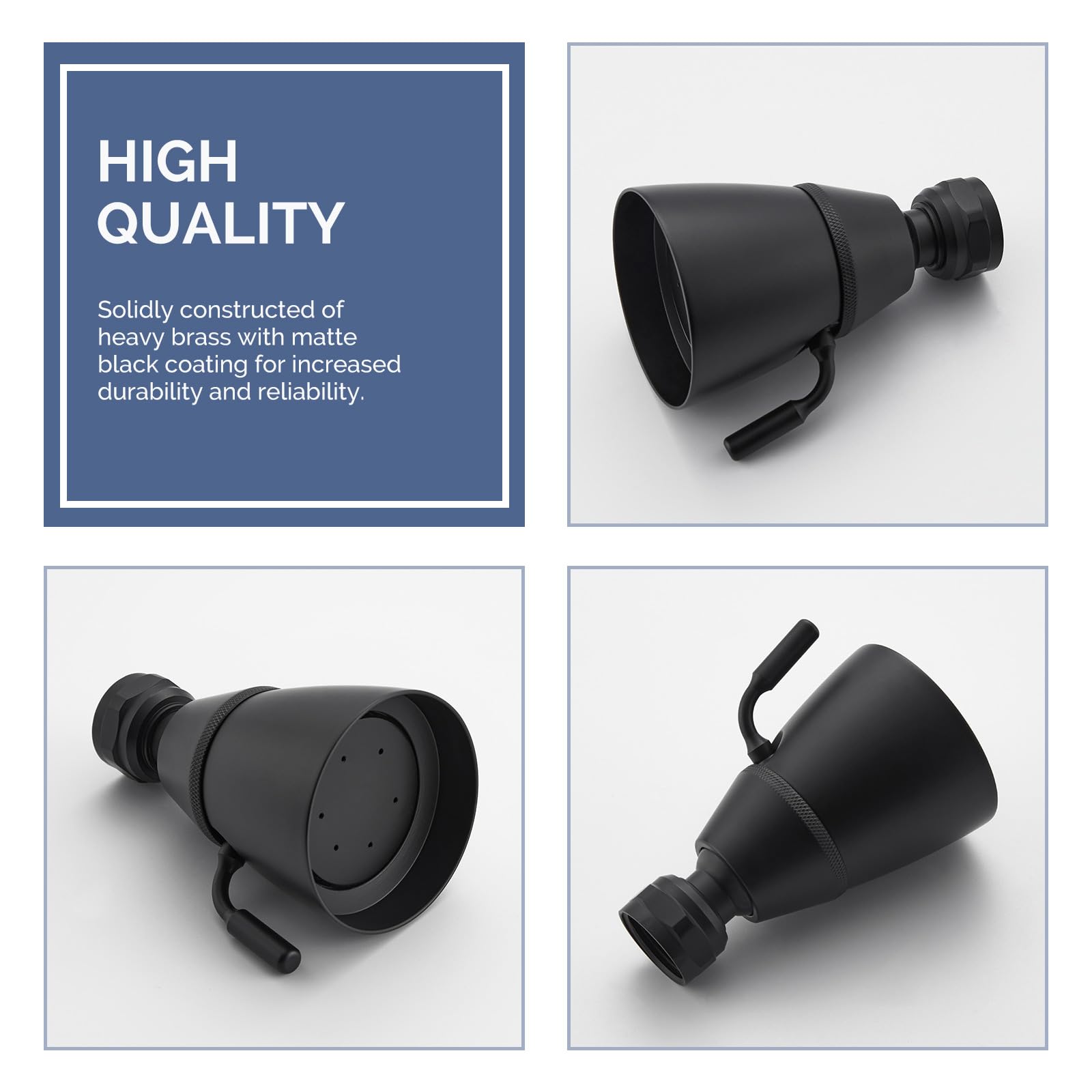 Angle Simple daily-use comfort for quick rinses and refreshing showers.