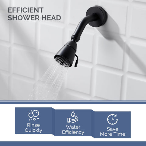 Angle Simple side lever lets you switch to a softer flow.