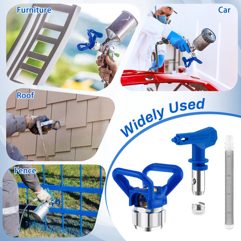 Anglecai sprayer accessories kit offers durable components for long-term use.