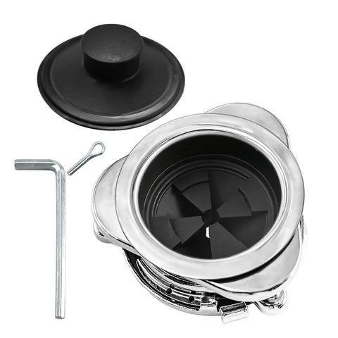 Anglepingping garbage disposal flange kit with 3-bolt mount for InSinkErator.