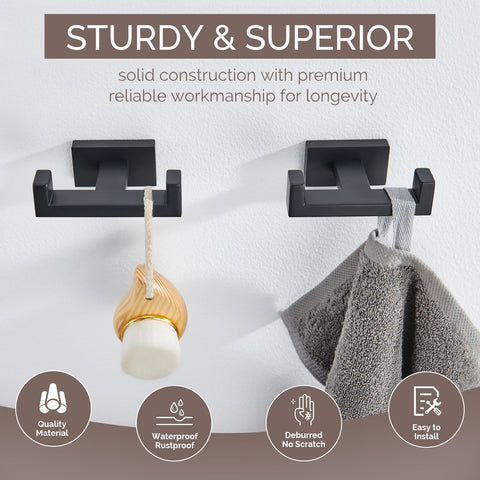 Angle Simple hooks spaced 75mm apart promoting quick drying.