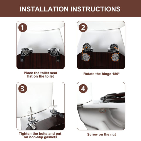 Angol Shiold dark brown finish adds warm, durable style to bathrooms